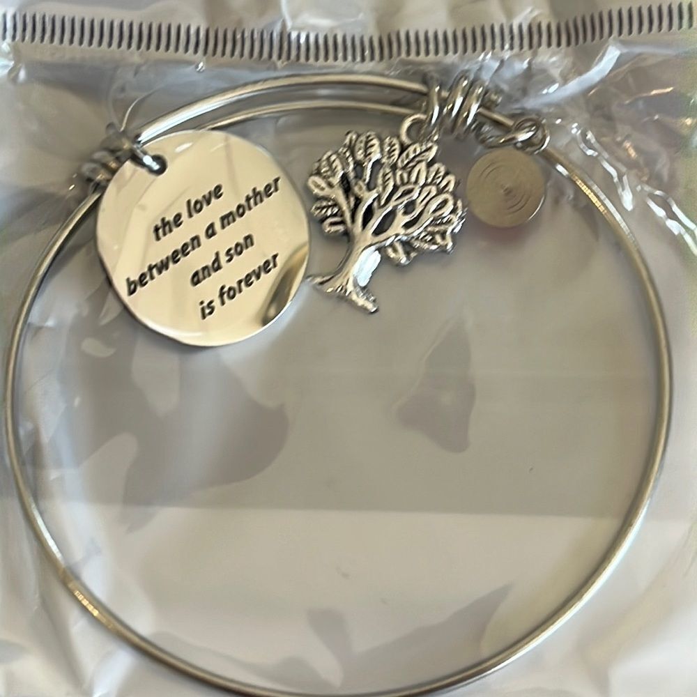 Love Son Silver Bracelet